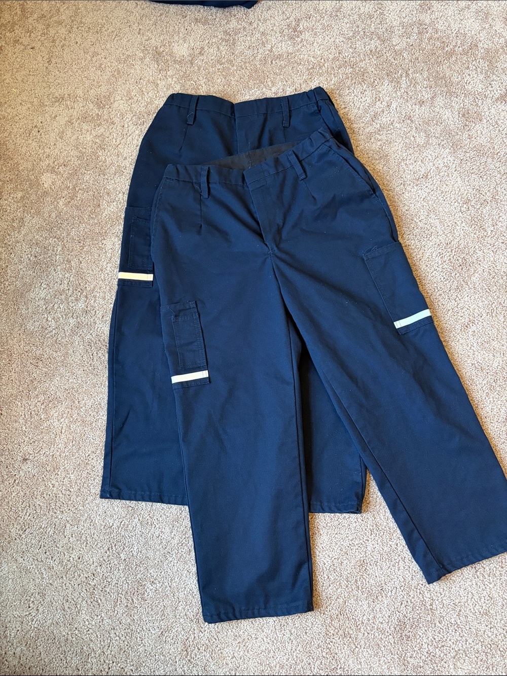 FedEx Pants Womens 6 35 U Blue Stan Herman Cargo Imagewear Workwear Uniform